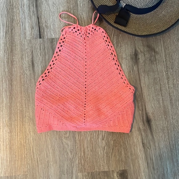 Free people intimately Crochet Top. - Picture 2 of 3